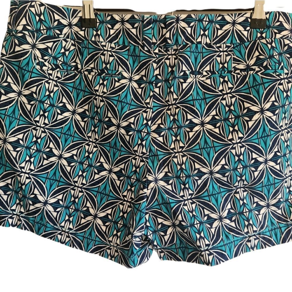 Stylus Blue Patterned Shorts - Picture 2 of 5